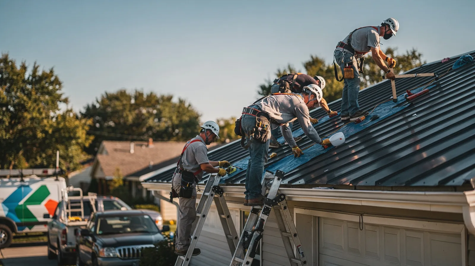 Metal Roof Installation in Huntingburg, IN near me